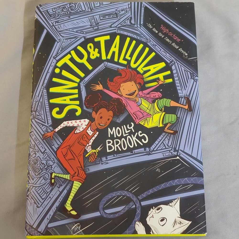 Sanity & Tallulah Molly Brooks Hardcover 2018 First Edition Graphic Novel Book 1